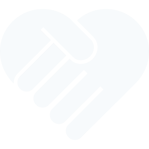 a cartoon graphic of two shaking hands